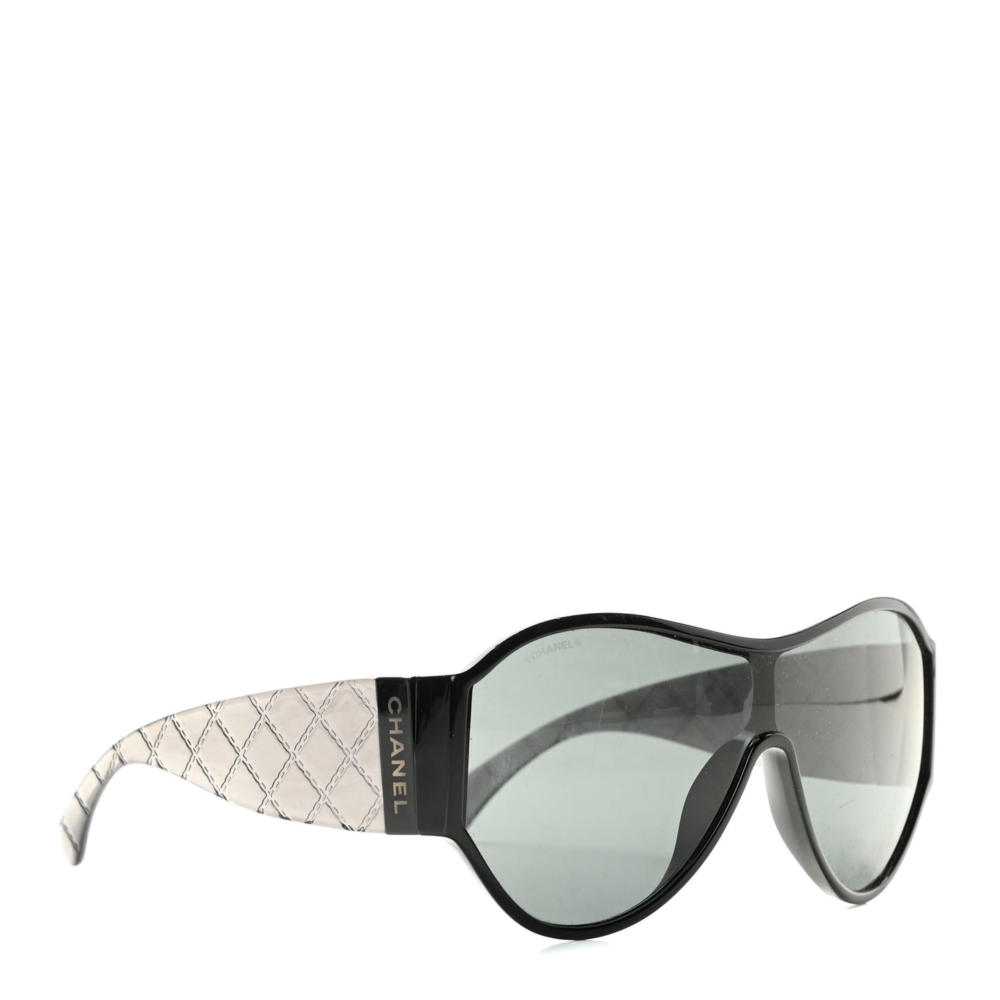 Acetate Quilted CC Sunglasses 5426 Black