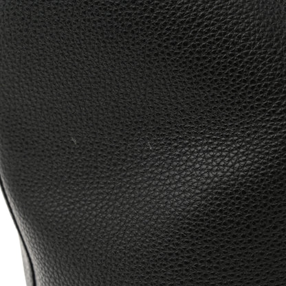 Salvatore Ferragamo Grainy Calfskin Medium Gancini Tote Black 13 of 14