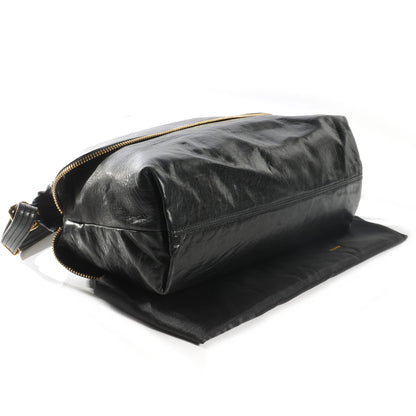 Fendi Goatskin Zip It Satchel Black 4 of 7