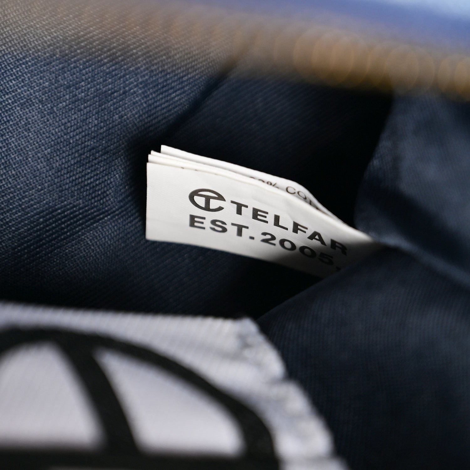Telfar Denim Small Shopping Bag Blue 7 of 10