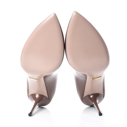Gucci Vernice Crystal Pumps 38 Old Mauve 7 of 8