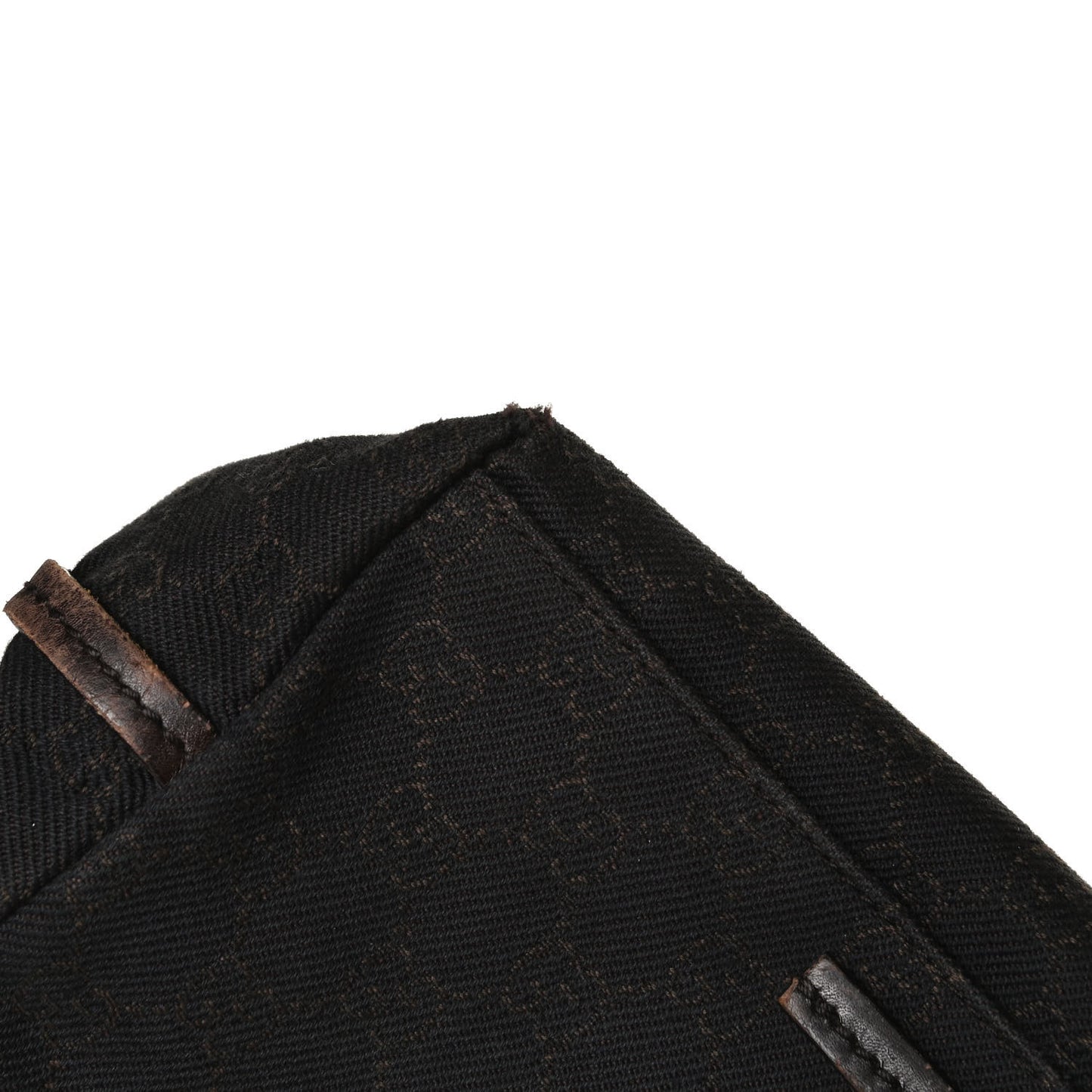 Smooth Calfskin Large Tie Knot Tote Black