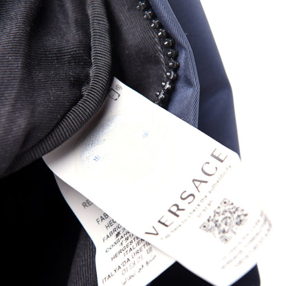 Versace Nylon Palazzo Medusa Belt Bag Navy 10 of 14