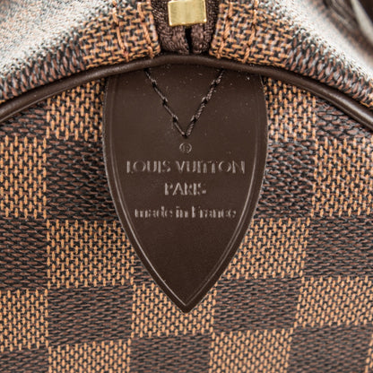 Louis Vuitton Damier Ebene Speedy 30 7 of 7
