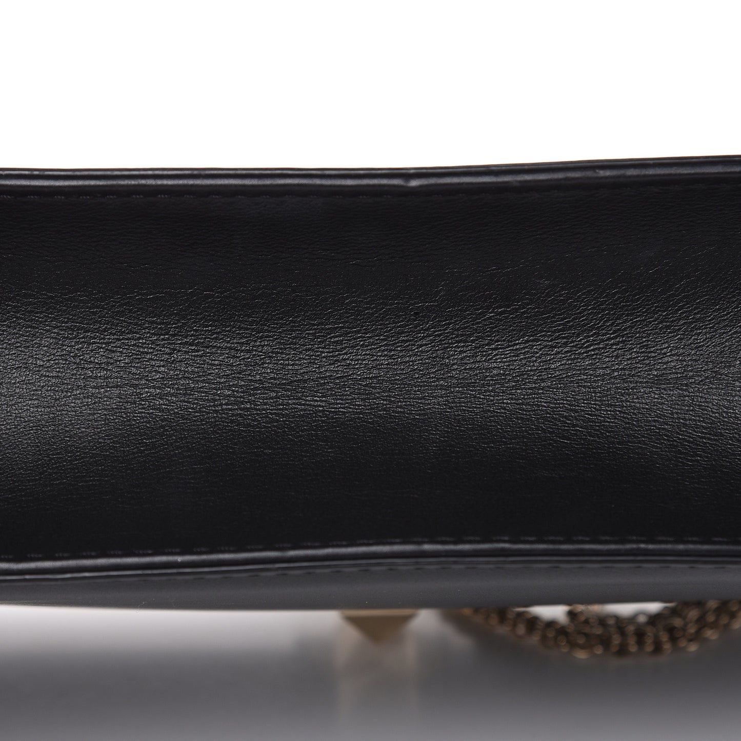 Vitello Medium Glam Lock Rockstud Flap Black