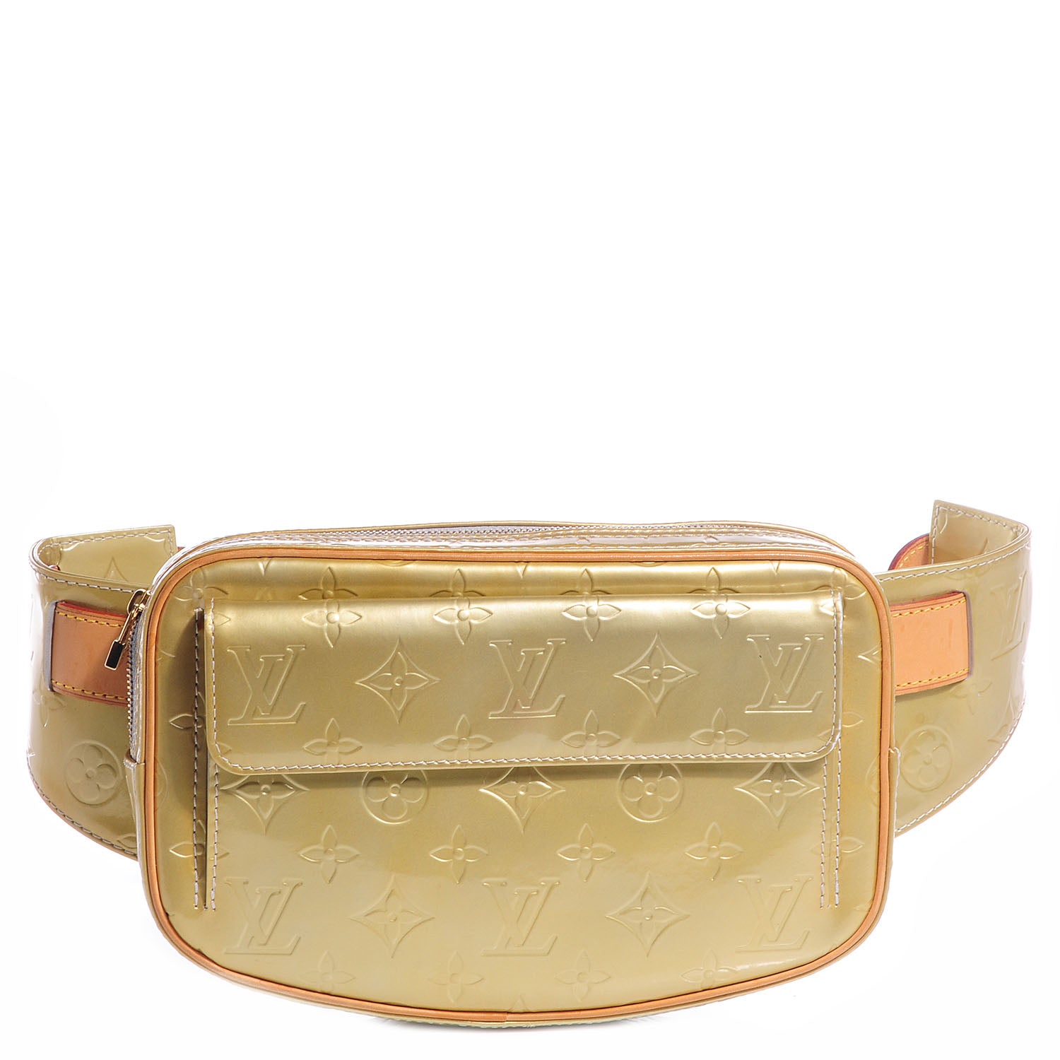 Louis Vuitton Vernis Fulton Waist Bag Grey 1 of 7