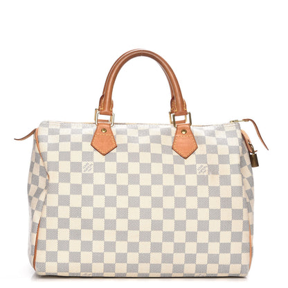 Louis Vuitton Damier Azur Speedy 30 1 of 10