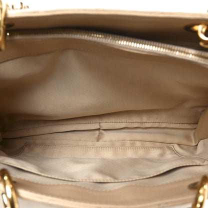 Chanel Caviar Quilted Grand Shopping Tote GST Beige 5 of 10