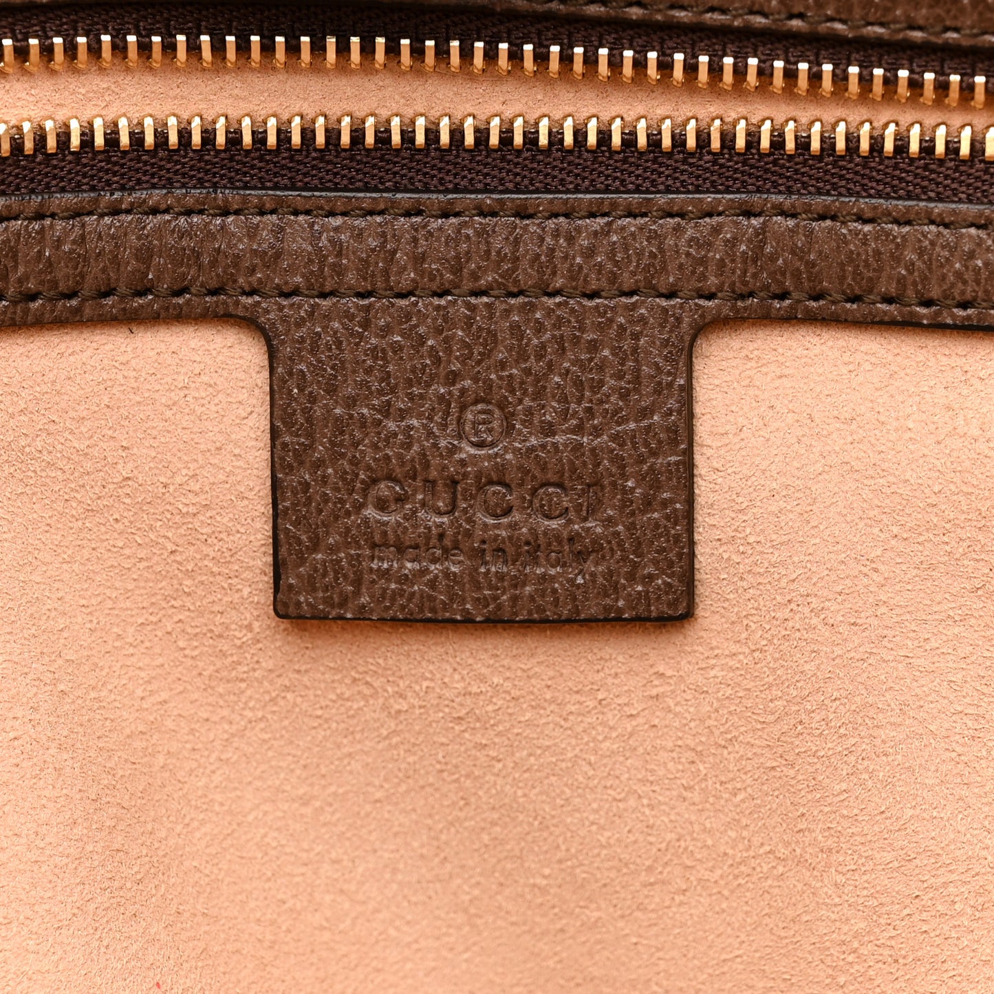 GG Supreme Monogram Textured Calfskin Web Medium Ophidia Shopping Tote Beige Ebony New Acero
