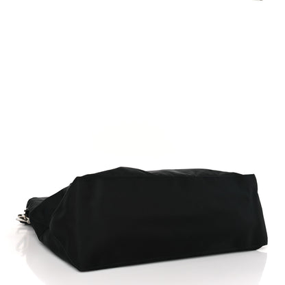 Prada Nylon Vela East West Shopper Tote Black 4 of 10