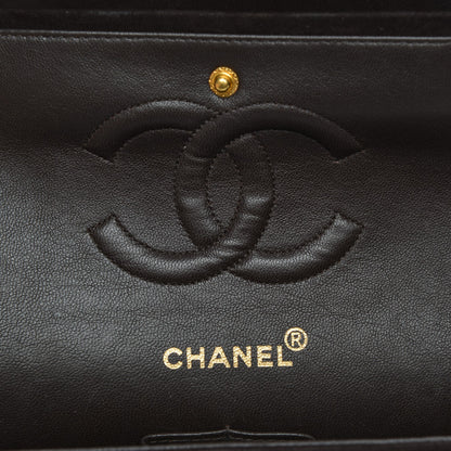 Chanel Suede Quilted Medium Double Flap Bag Brown 6 of 8