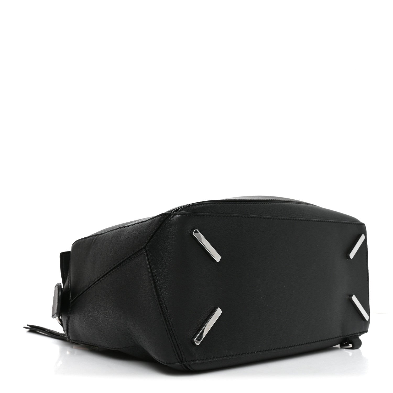 Loewe Calfskin Medium Puzzle Bag Black 4 of 9