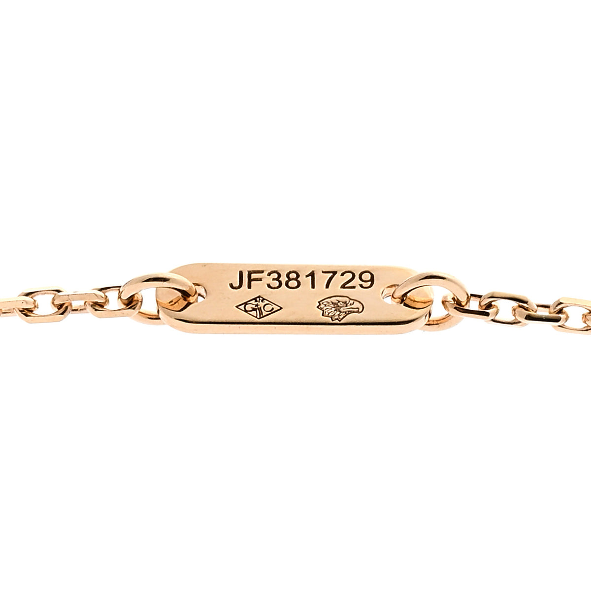 18K Yellow Gold Diamond Mini Frivole Pendant Pave Necklace