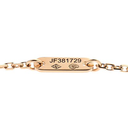 Van Cleef & Arpels 18K Yellow Gold Diamond Mini Frivole Pendant Pave Necklace 5 of 6