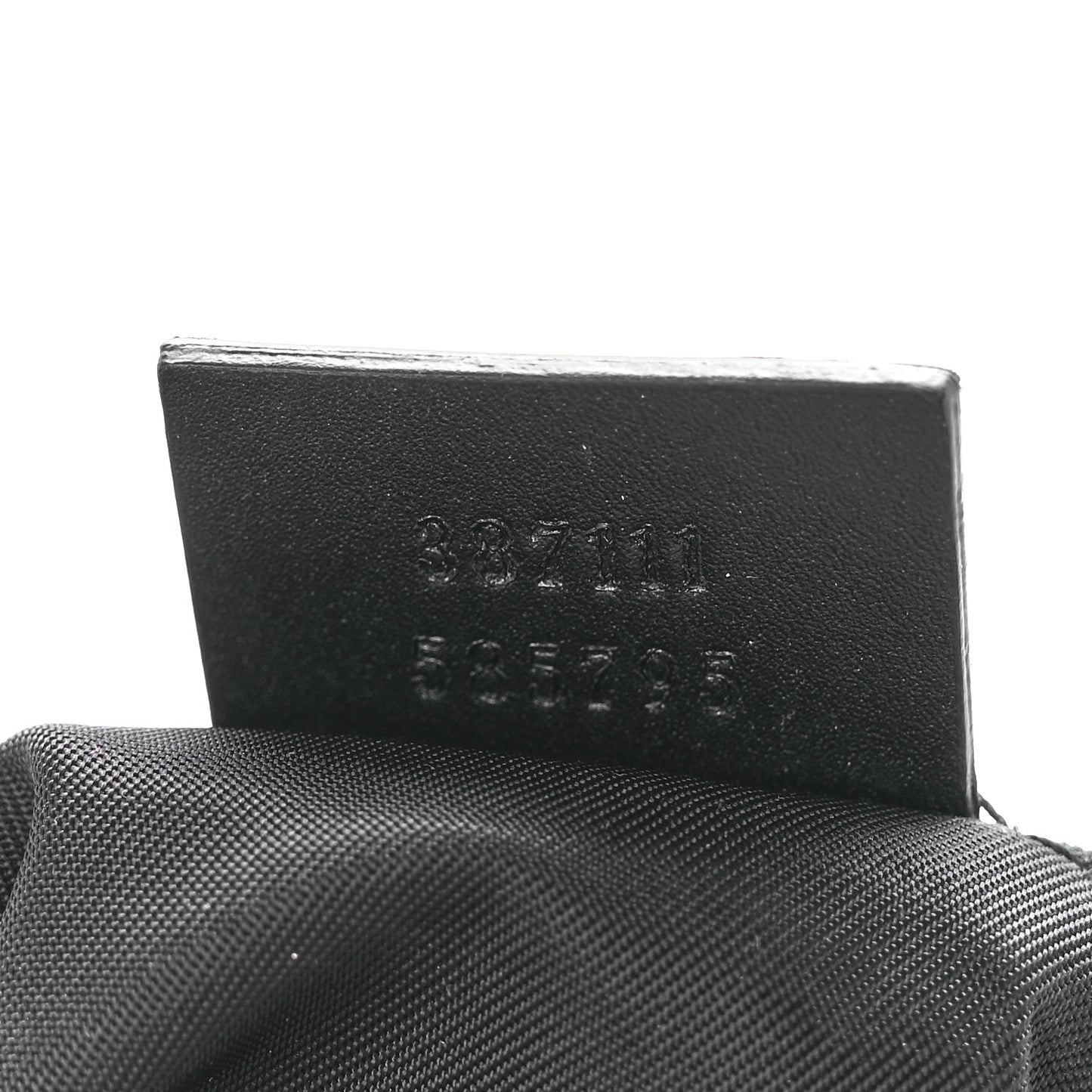 GG Supreme Monogram Web Messenger Bag Black