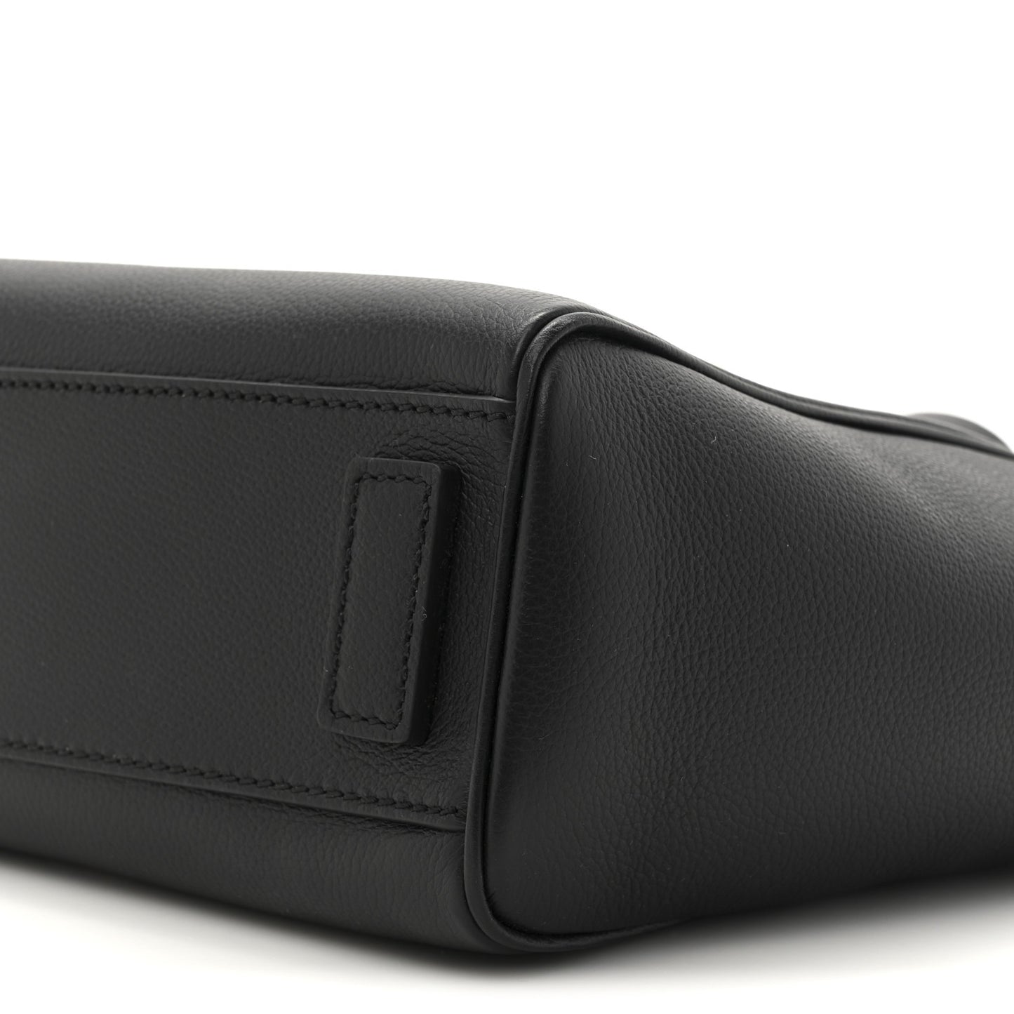 Grained Calfskin Small La Medusa Chain Convertible Tote Black