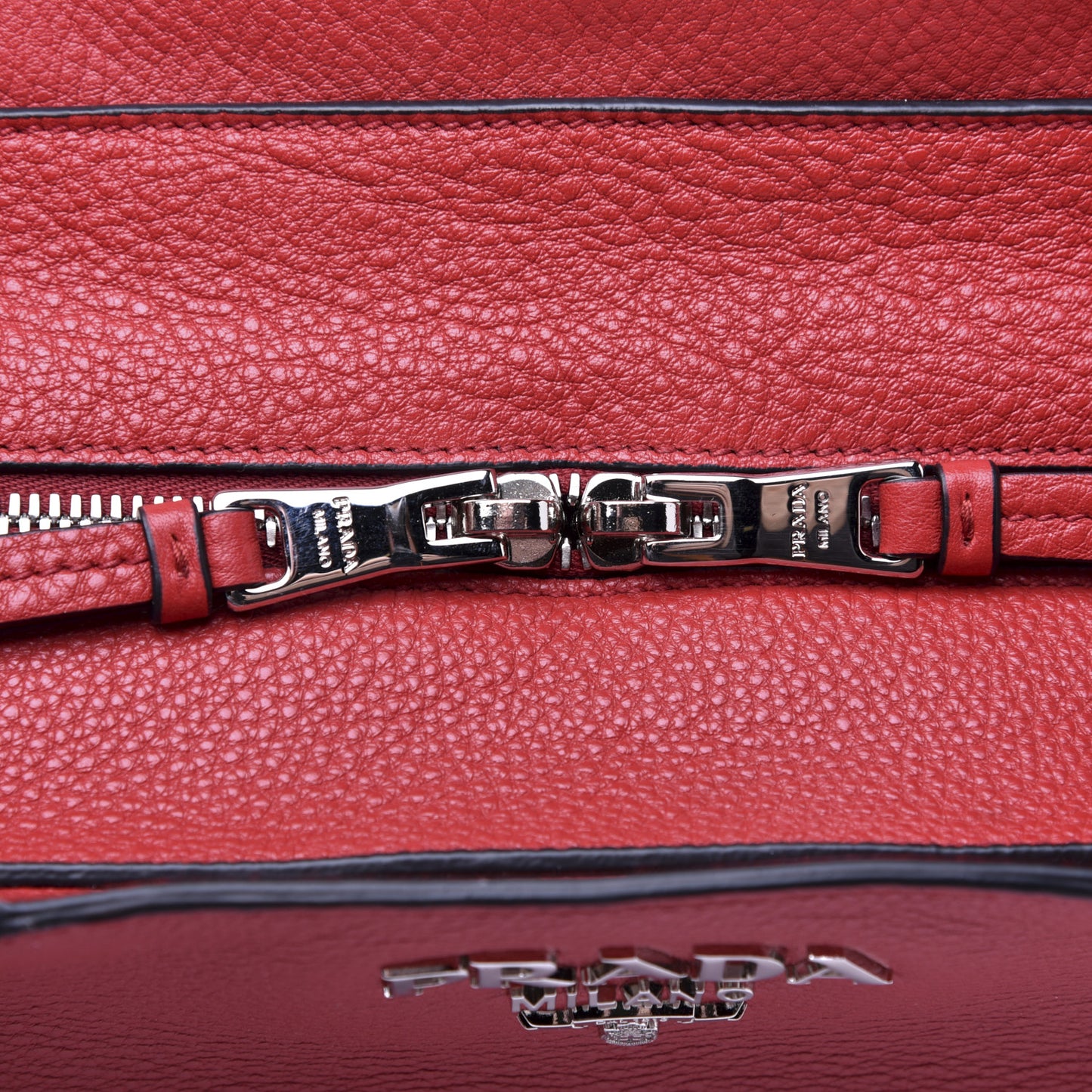 Vitello Phenix Tote Rosso