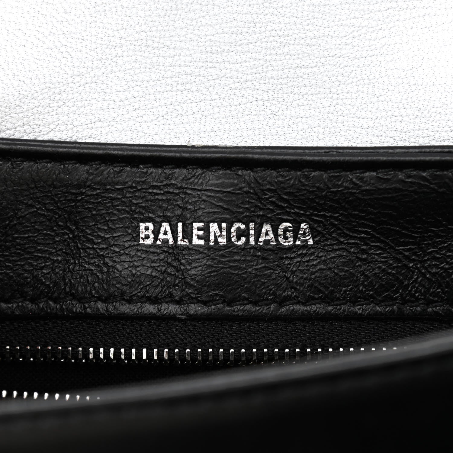 Balenciaga Nappa Allover License BB Monogram Embossed Small Triplet Bag Silver 6 of 9