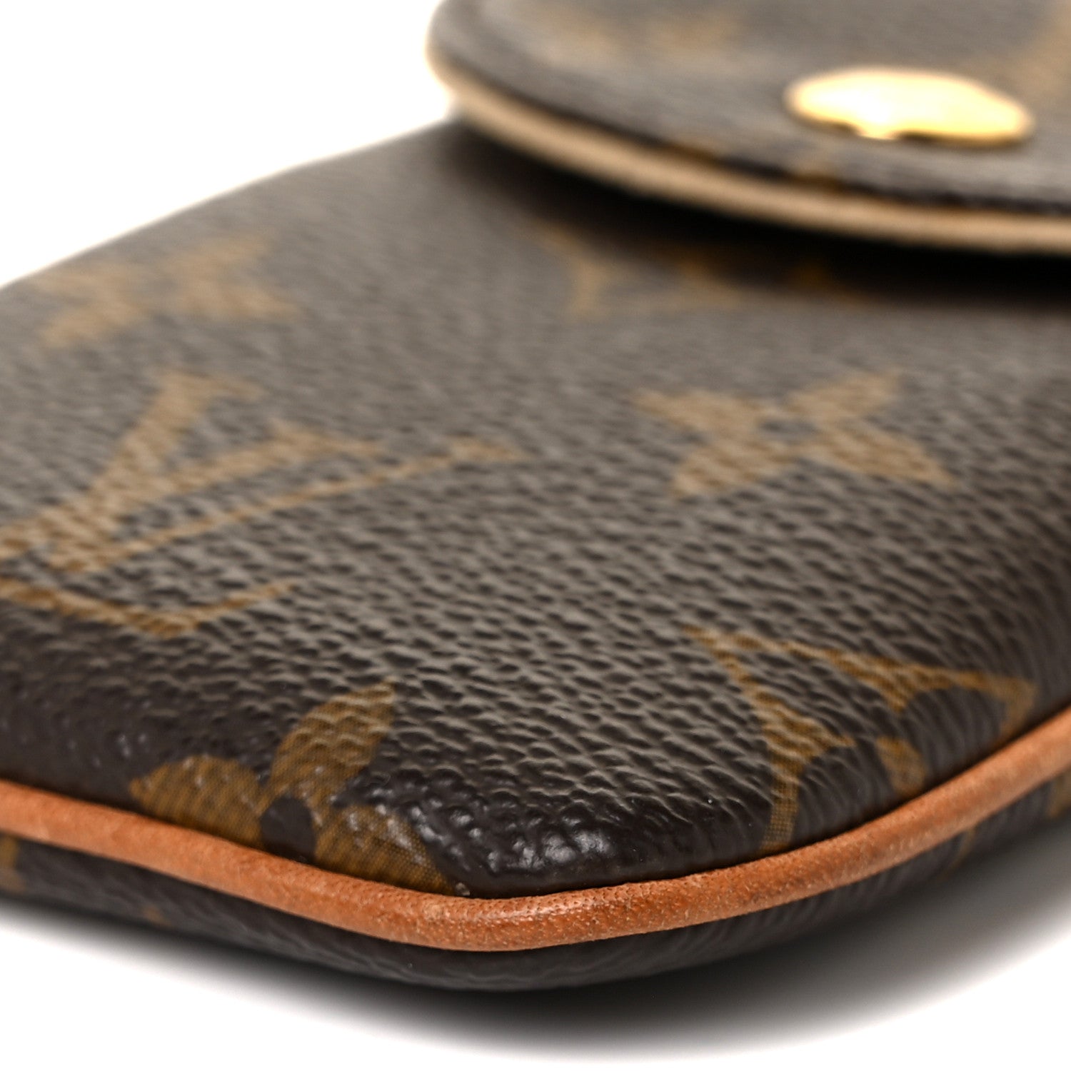 Louis Vuitton Monogram Cell Phone Case w/ Chain 8 of 8