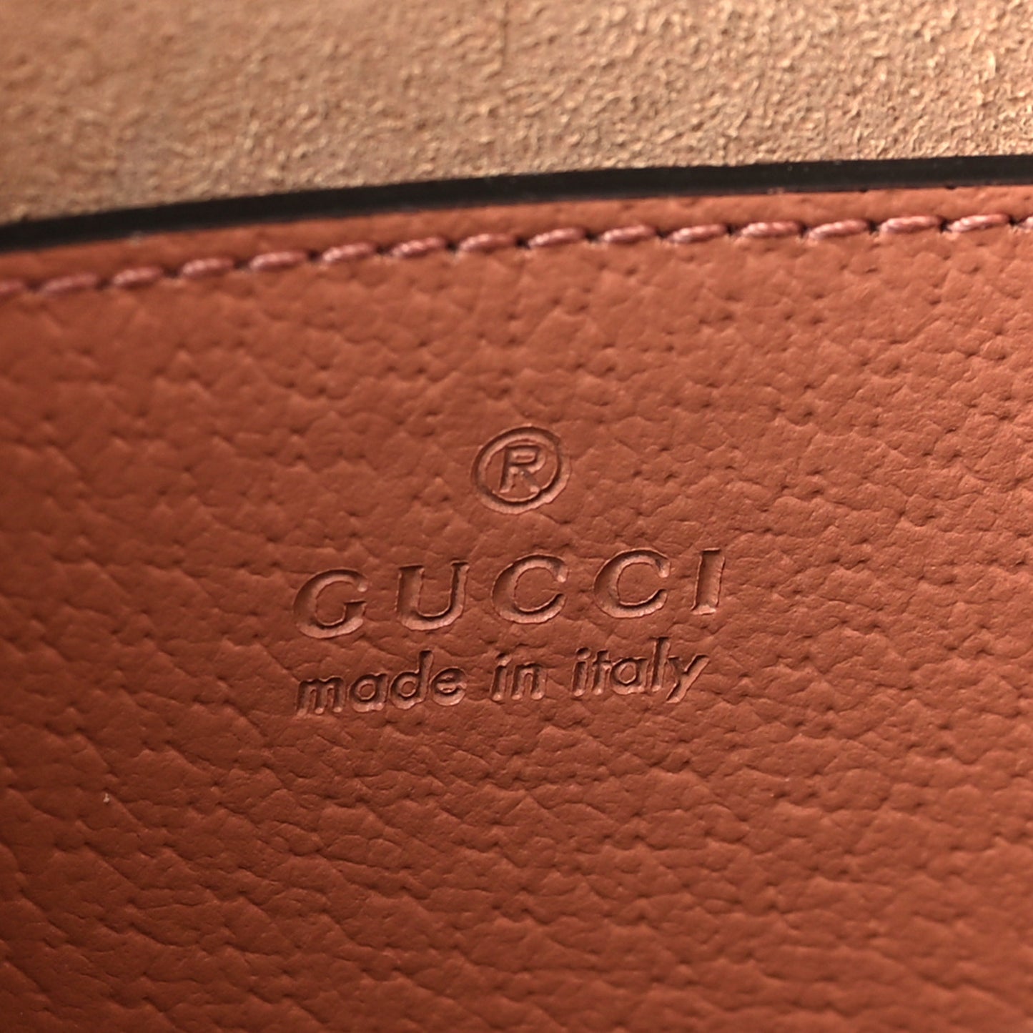 Monogram Textured Dollar Calfskin Small Ophidia Dome Shoulder Bag Cloche Rose Pink