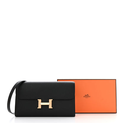 Hermes Epsom Constance Wallet To Go Black 12 of 12