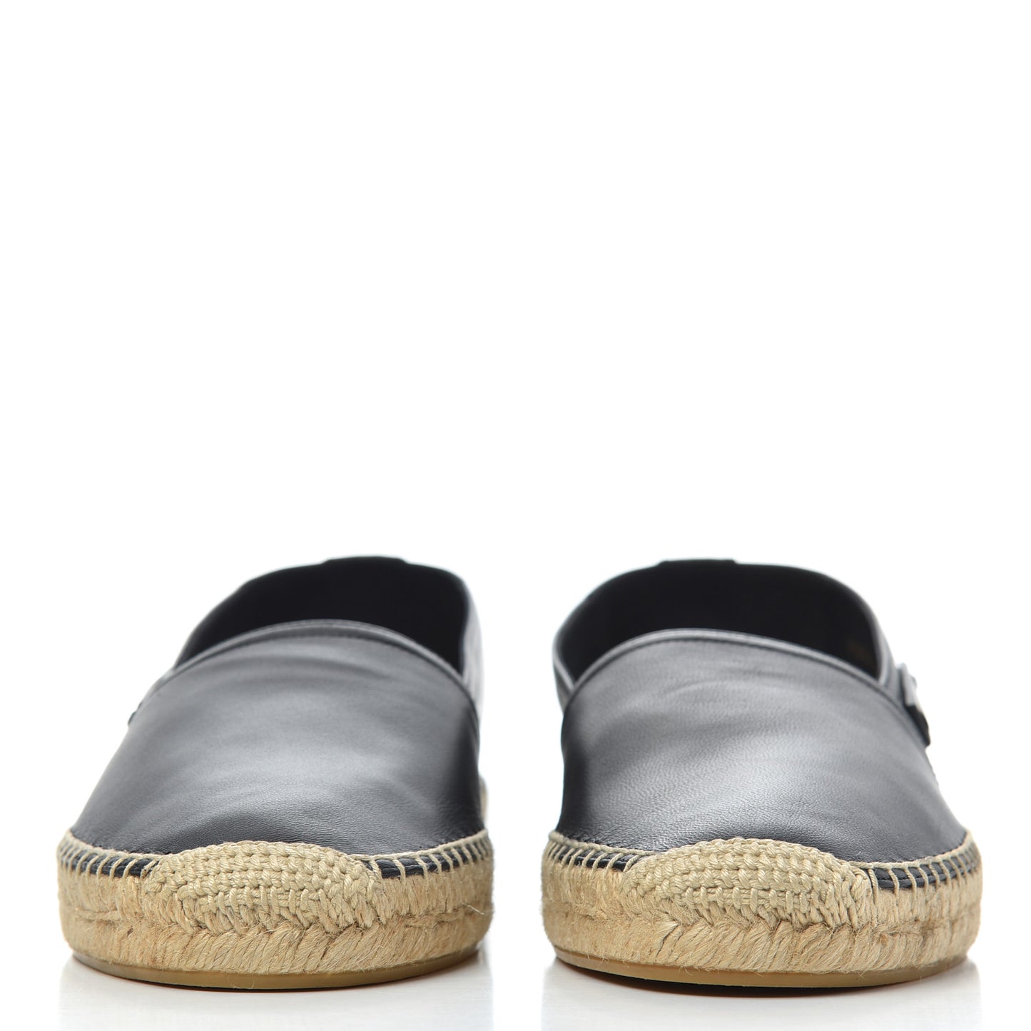 Lambskin Mens Espadrilles 40.5 Black