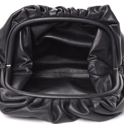 Bottega Veneta Smooth Butter Calf The Pouch Oversized Clutch Black 5 of 11