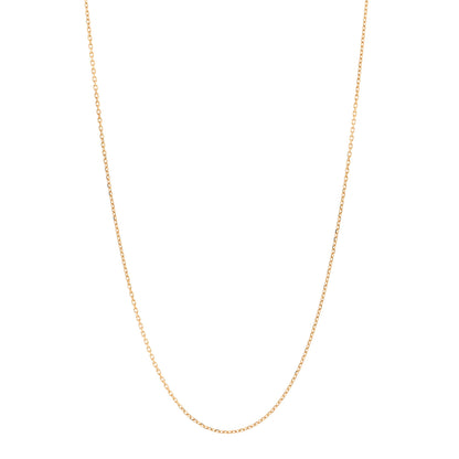 Van Cleef & Arpels 18K Yellow Gold Trace Chain Necklace 1 of 6