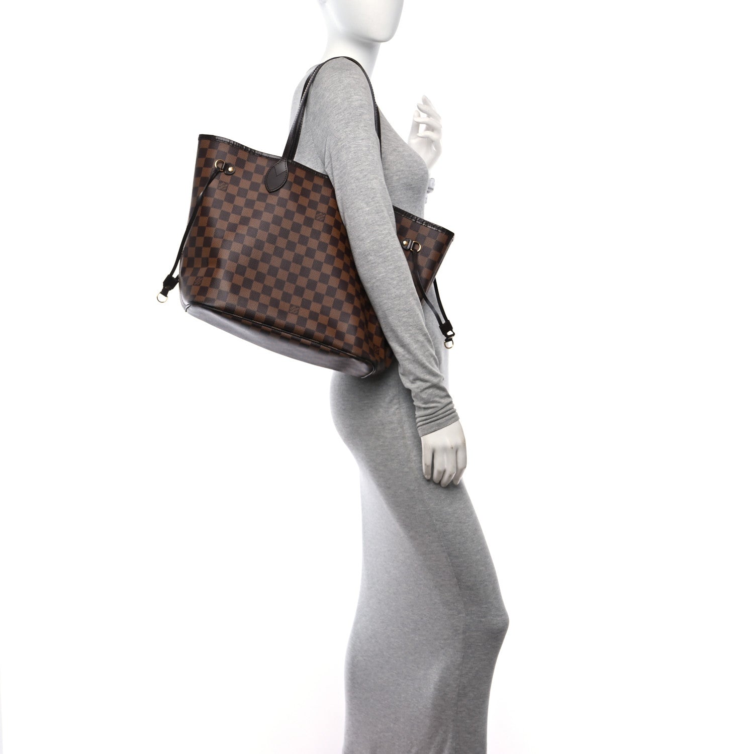 Louis Vuitton Damier Ebene Neo Neverfull MM 3 of 17