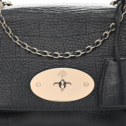 Mulberry Nappa Crocodile Embossed Small Lily Flap Midnight Blue 9 of 11