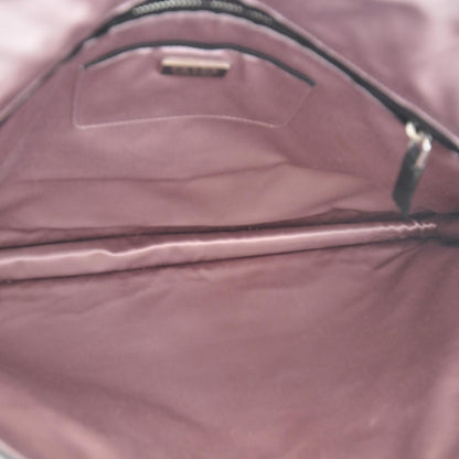 Prada Vernice Flat Clutch Black 7 of 10