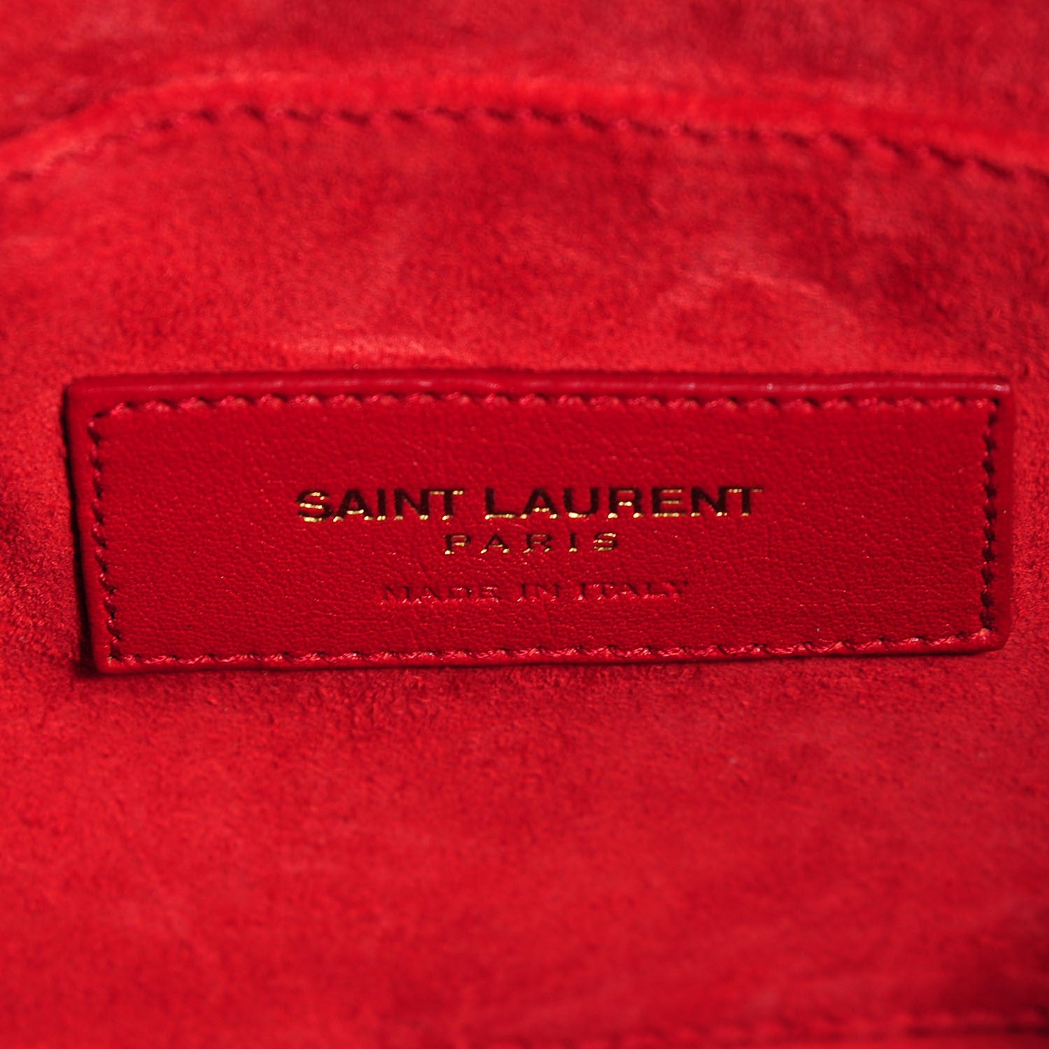 Saint Laurent Calfskin Nano Sac De Jour Lipstick Red 6 of 7
