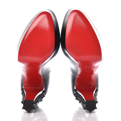 Christian Louboutin Kid Taclou 120 Pumps 37.5 Black 5 of 7