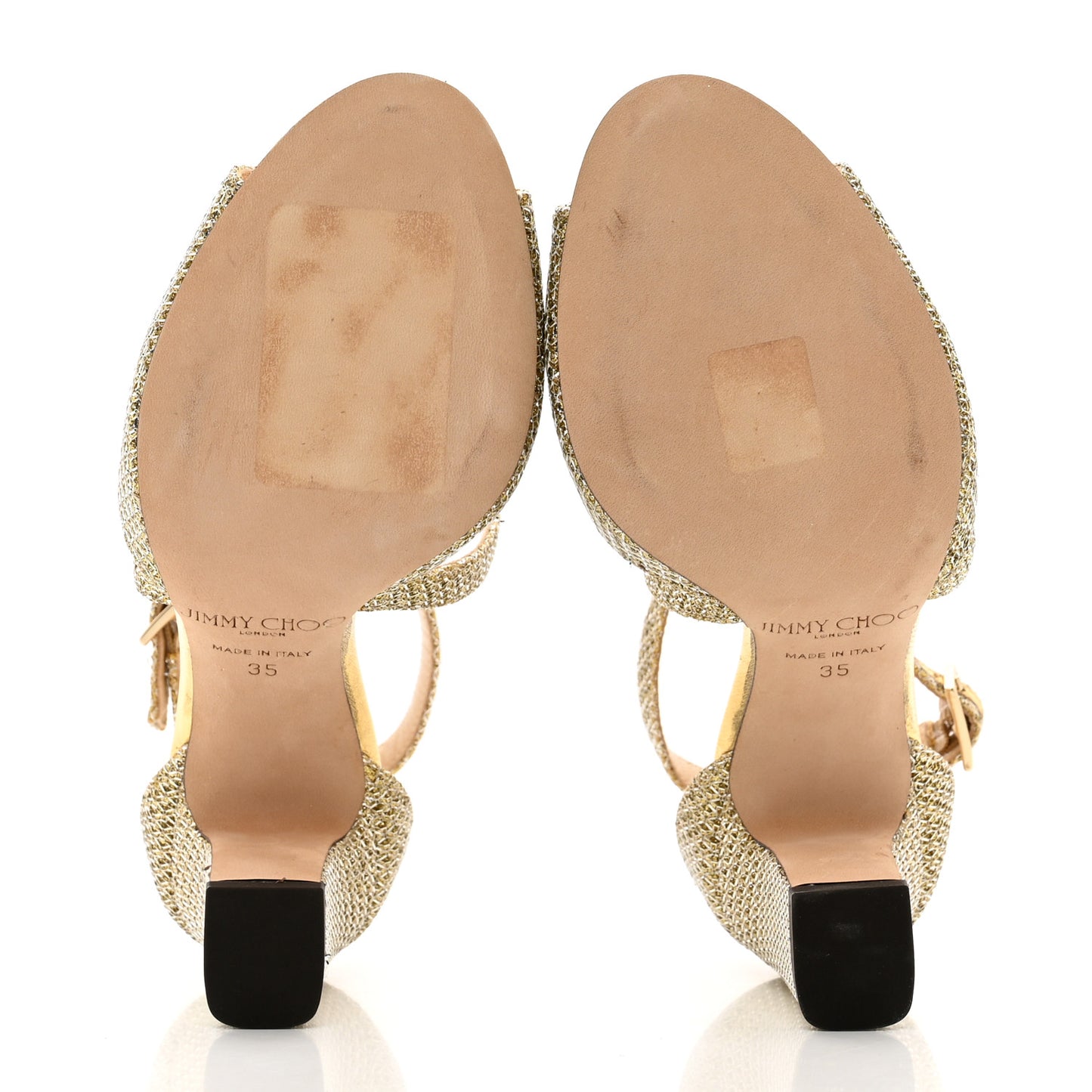 Glitter Carrie 85 Sandals 35 Gold