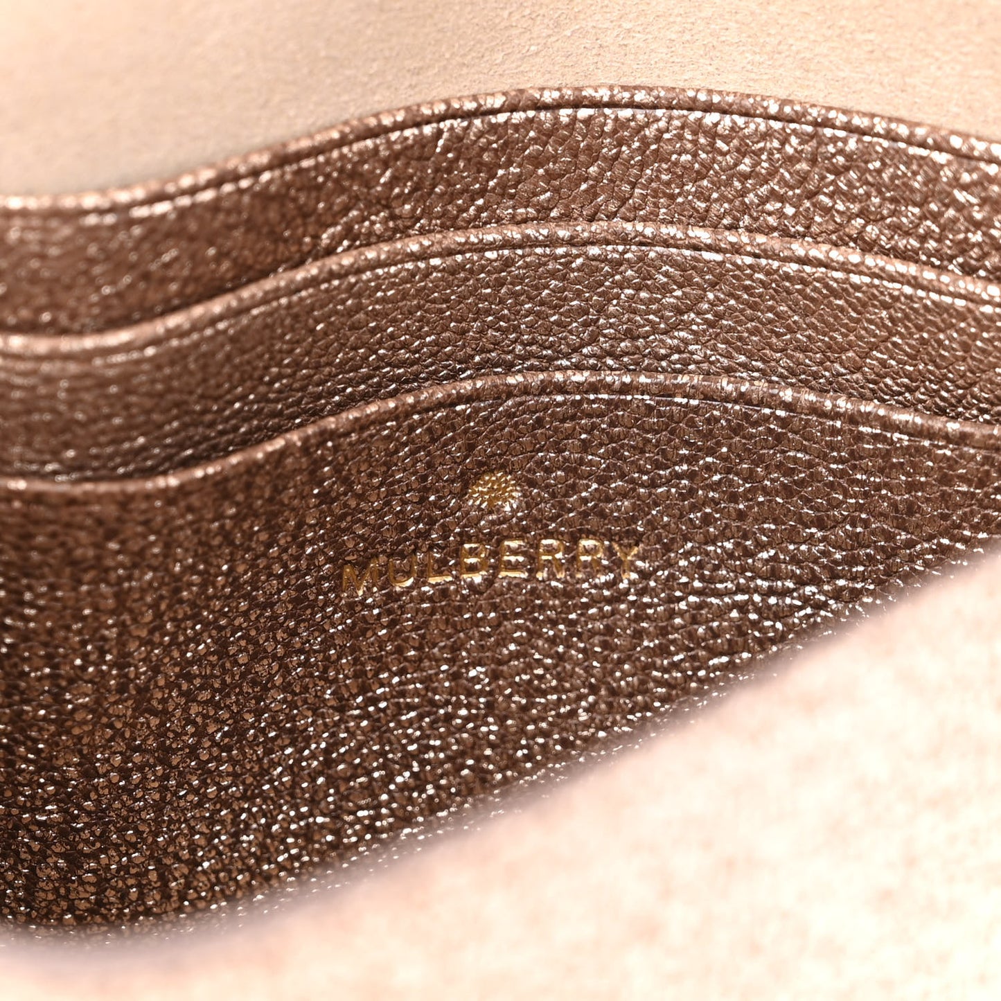 Metallic Goatskin Mini Lily Mushroom