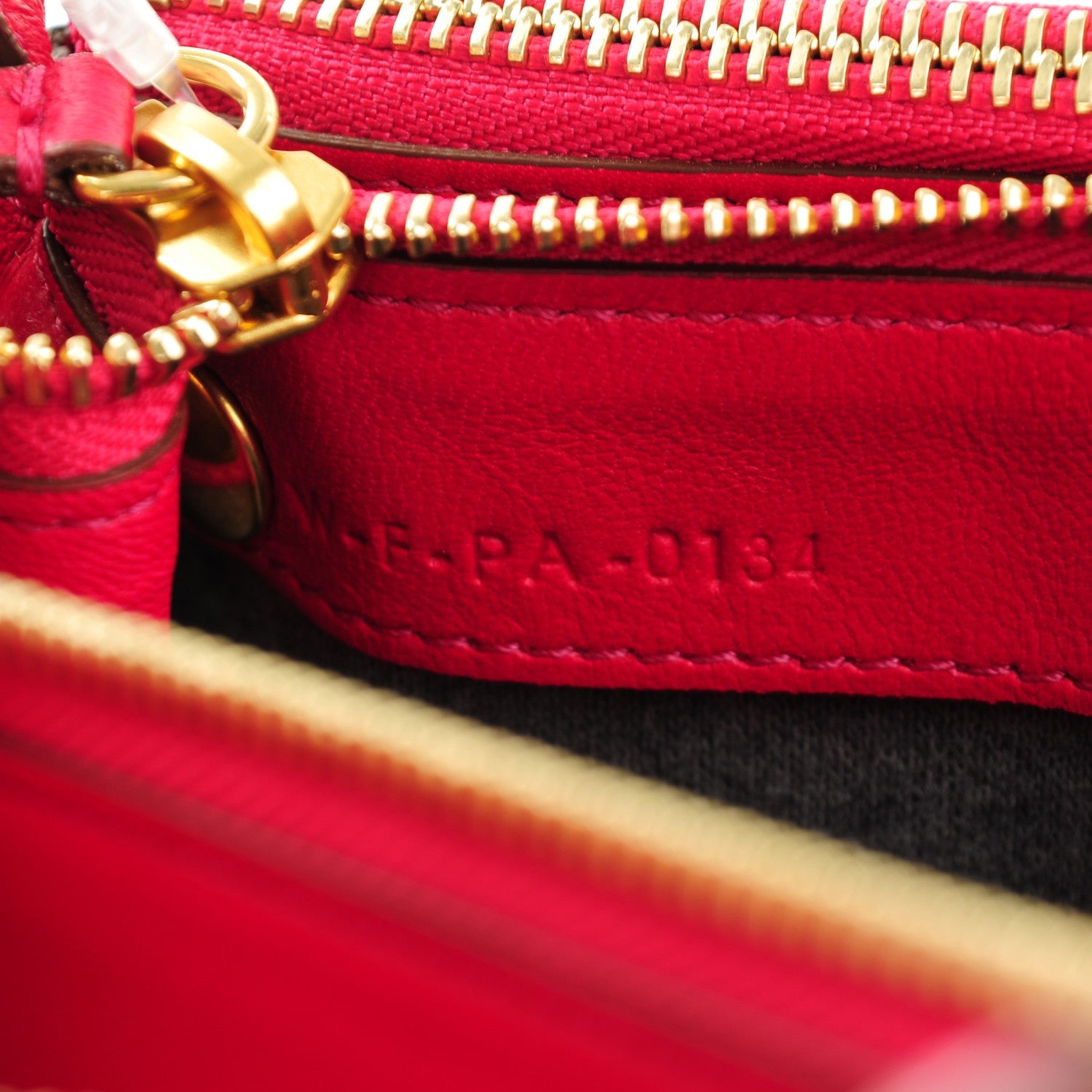 Celine Lambskin Large Trio Crossbody Bag Fuchsia 7 of 7