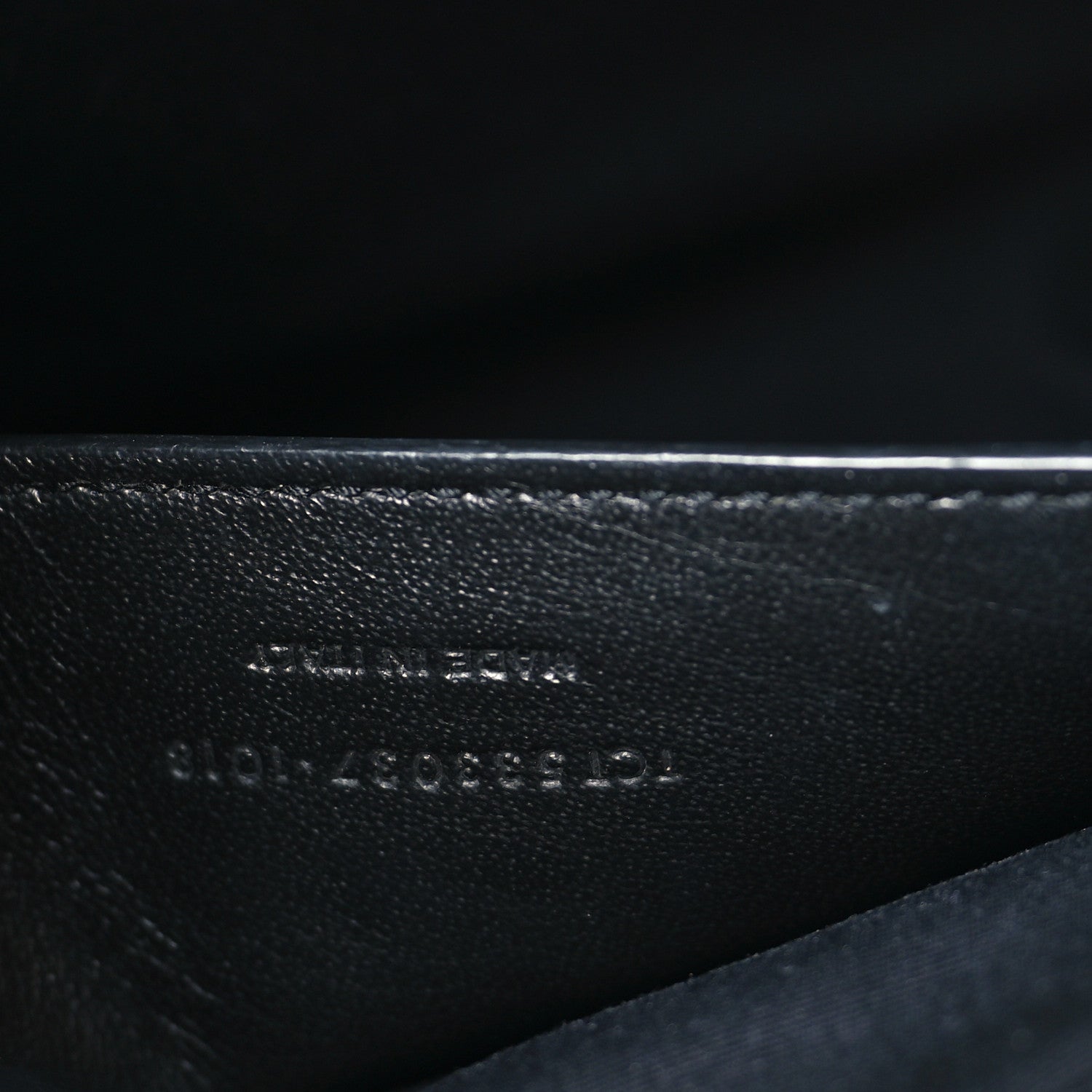 Saint Laurent Crinkled Calfskin Matelasse Monogram Baby Niki Chain Satchel Black 7 of 10