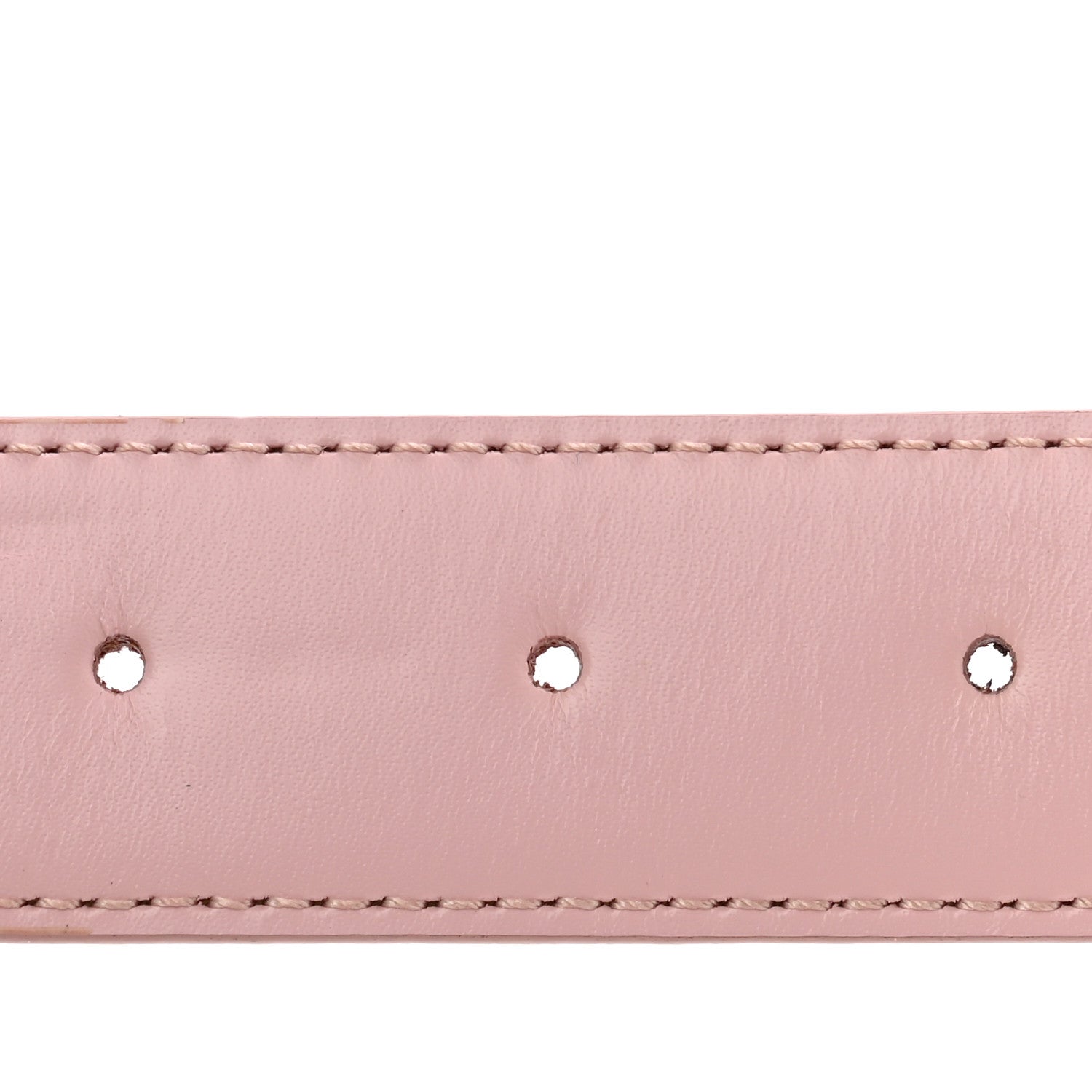 Louis Vuitton Damier Azur 30mm LV Initiales Reversible Belt 85 34 Pink 6 of 10