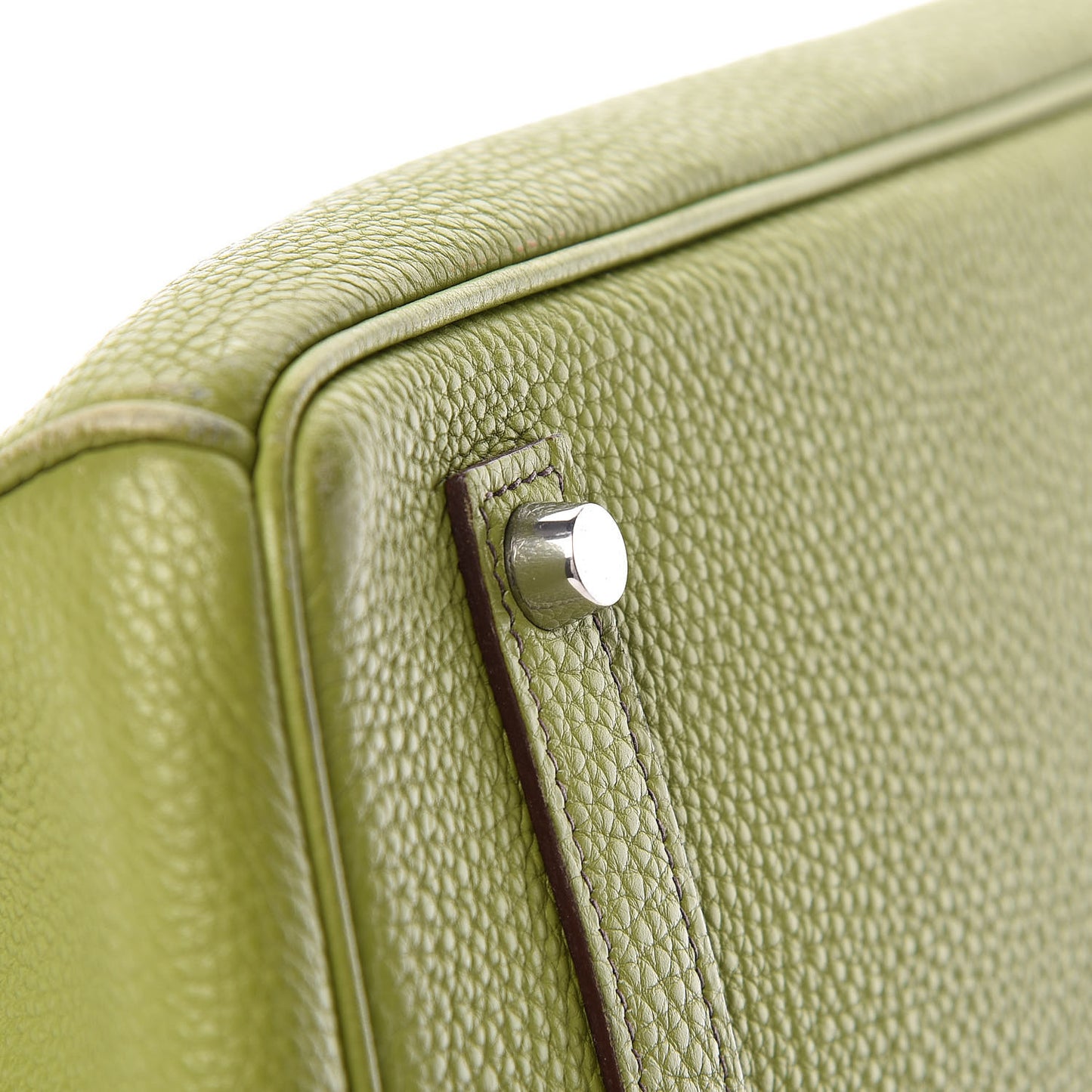 Togo Birkin 35 Vert Anis