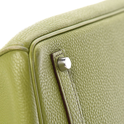 Hermes Togo Birkin 35 Vert Anis 7 of 53