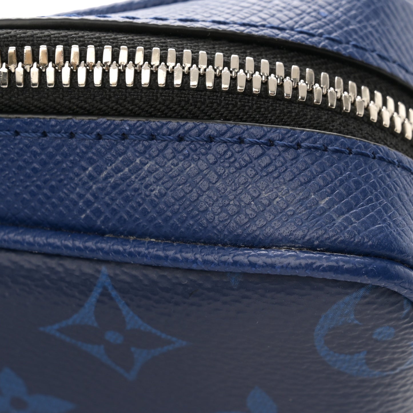 Taiga Monogram Outdoor Messenger Cobalt