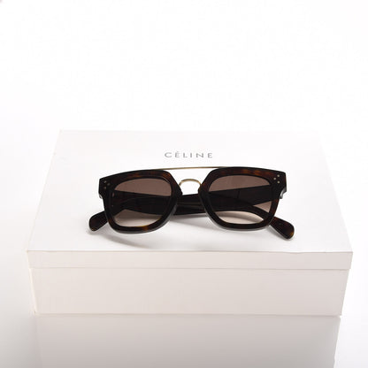 Celine Acetate Bridge Sunglasses CL41077/S Dark Havana 6 of 6