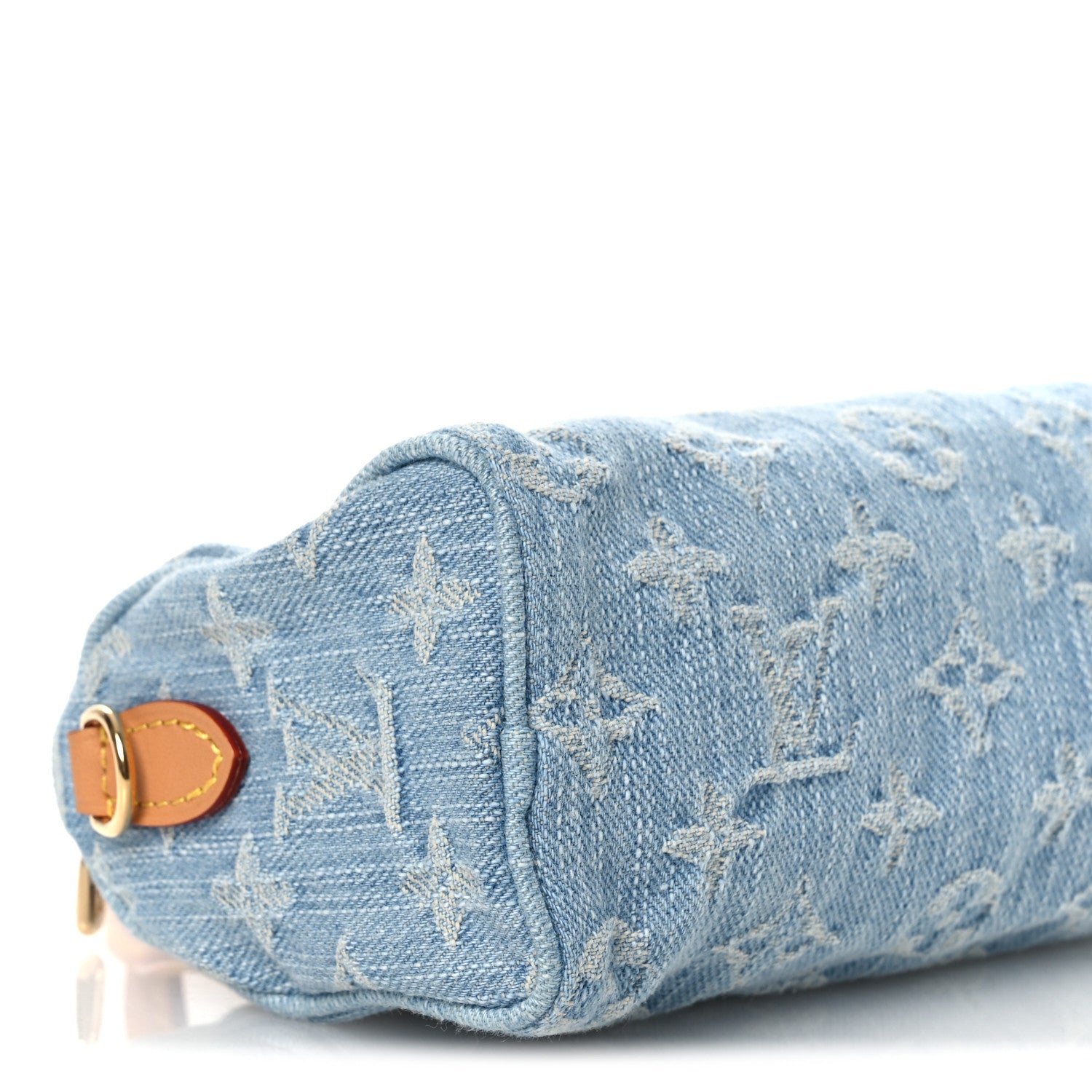 Louis Vuitton Monogram Denim Nano Speedy Sky Blue 8 of 9