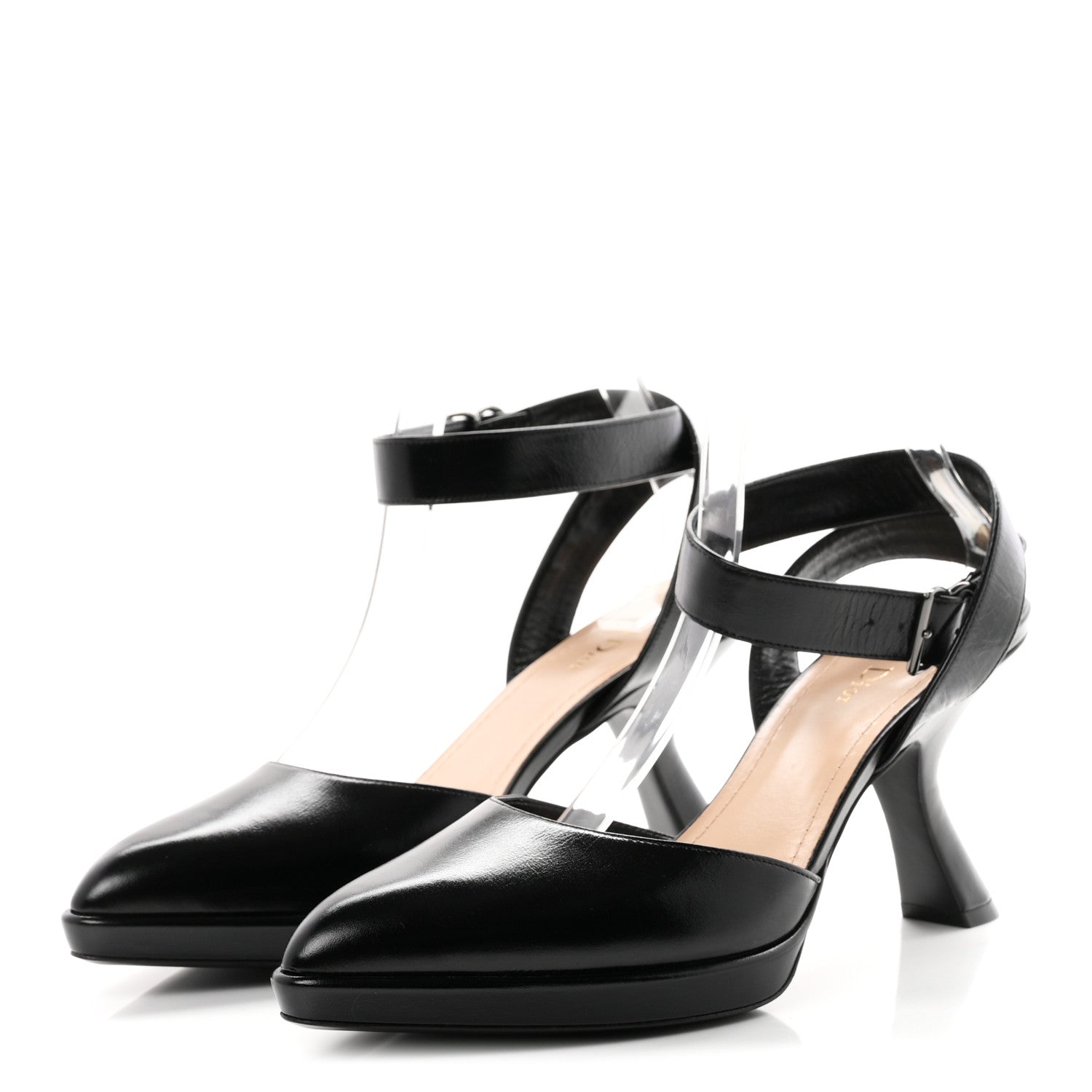 Christian Dior Calfskin Soul Pumps 41 Black 4 of 9