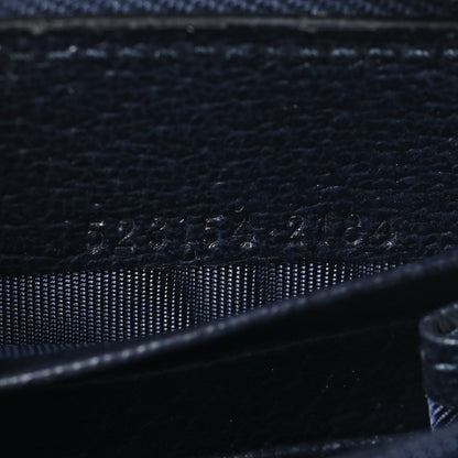 Gucci GG Supreme Monogram Textured Dollar Calfskin Web Ophidia Zip Around Wallet Beige Blue 7 of 8