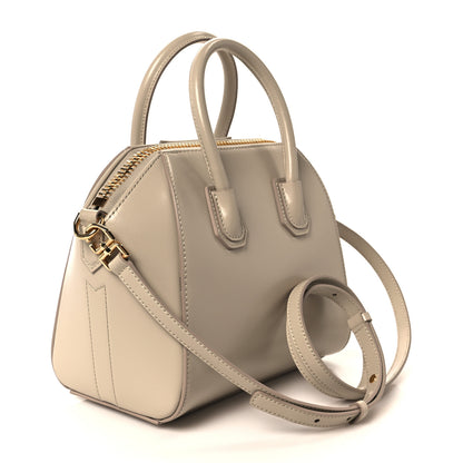 Givenchy Smooth Calfskin Mini Antigona Beige Buff 2 of 9