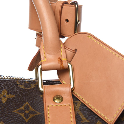 Louis Vuitton Monogram Keepall Bandouliere 55 13 of 16