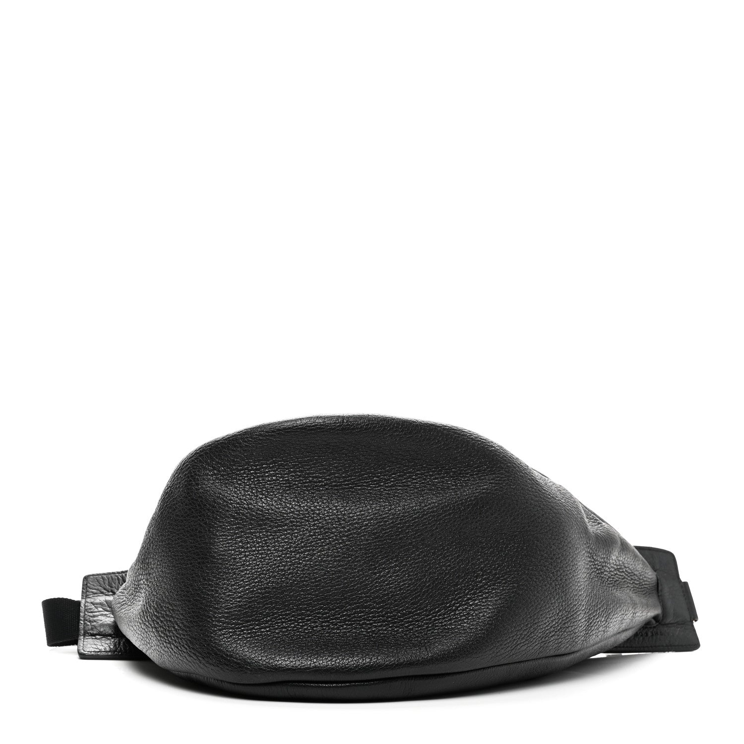 The Row Grained Calfskin Large Slouchy Banana Bag Black 4 of 9