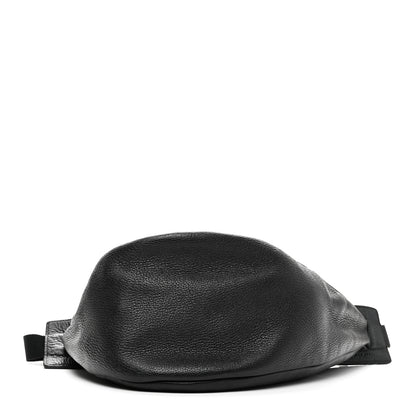 The Row Grained Calfskin Large Slouchy Banana Bag Black 4 of 9