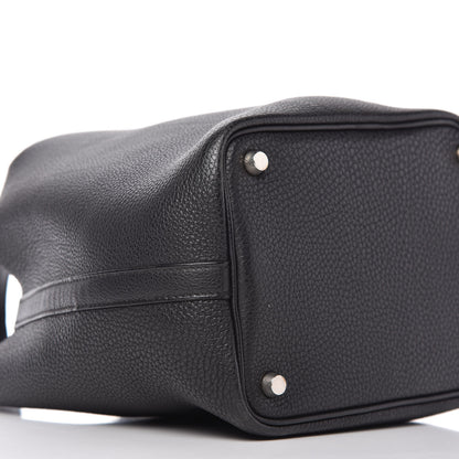 Hermes Togo Picotin 18 PM Black 6 of 11